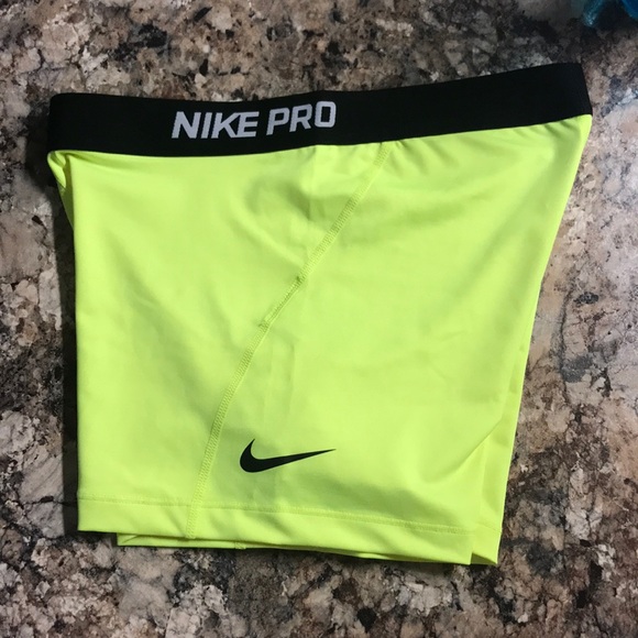 neon nike spandex